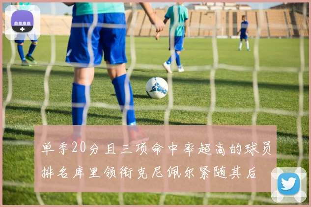 单季20分且三项命中率超高的球员排名库里领衔克尼佩尔紧随其后